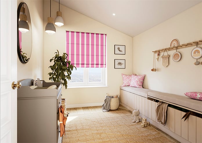 The British Stripe Co. Henry, Notting Hill No.1 - Roman Blind - Image 6